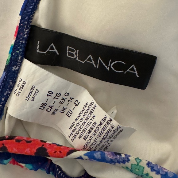 La Blanca Triangle bikini top - Picture 4 of 4